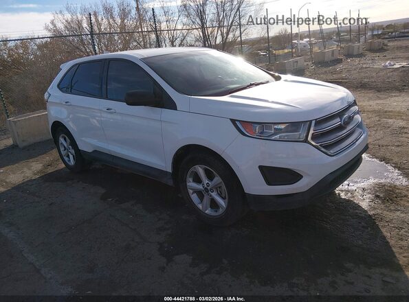 2FMPK3G91JBC07118 2018 FORD EDGE White Передня права чверть