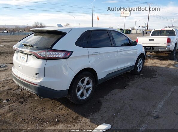 2FMPK3G91JBC07118 2018 FORD EDGE White Задня права чверть