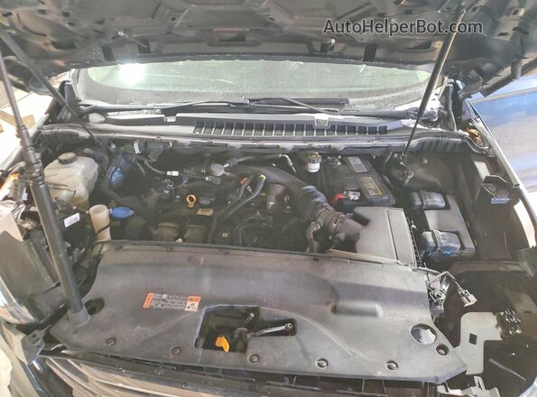 2FMPK3G91KBC19576 2019 FORD EDGE Blue Вид підкапотного простору