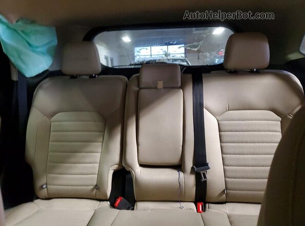 2FMPK3G91KBC19576 2019 FORD EDGE Blue Вид задніх сидінь