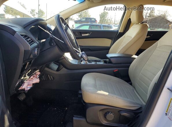 2FMPK3G95KBB24373 2019 FORD EDGE White Սալոնի դիմացի տեսք