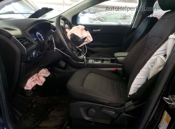 2FMPK3G96KBB14113 2019 FORD EDGE Черный Вид салона спереди