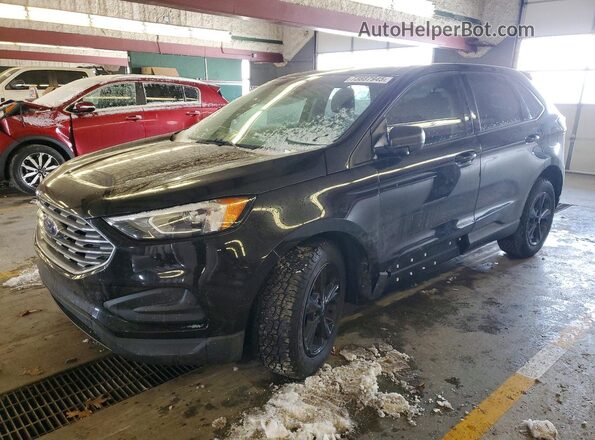 2FMPK3G96KBB14113 2019 FORD EDGE Черный Передняя левая четверть