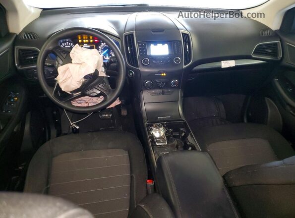 2FMPK3G96KBB14113 2019 FORD EDGE Черный Вид панели приборов