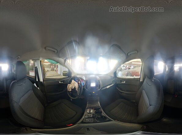 2FMPK3G96KBB14113 2019 FORD EDGE Черный Панорамный вид салона 360°