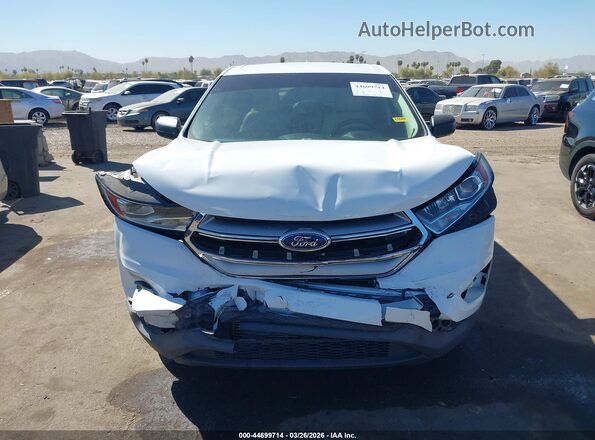2FMPK3G97GBC13661 2016 FORD EDGE White Вид щитка приладів