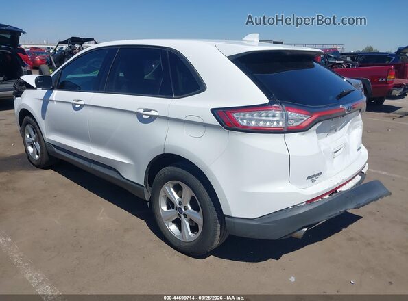 2FMPK3G97GBC13661 2016 FORD EDGE White Задня ліва чверть