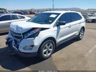 2016 Ford Edge Se White vin: 2FMPK3G97GBC13661