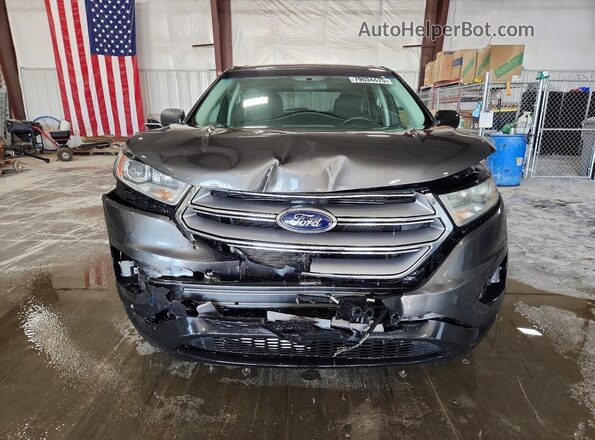 2FMPK3G97JBB55901 2018 FORD EDGE Серый Вид спереди