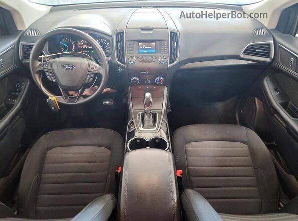 2FMPK3G97JBB55901 2018 FORD EDGE Серый Вид панели приборов