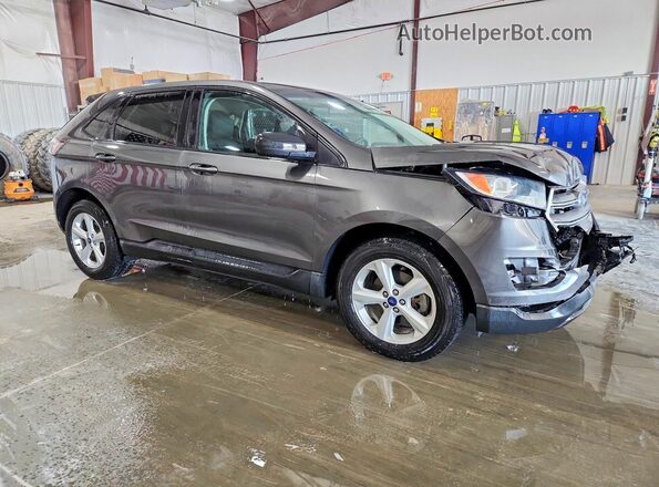 2FMPK3G97JBB55901 2018 FORD EDGE Серый Передняя правая четверть