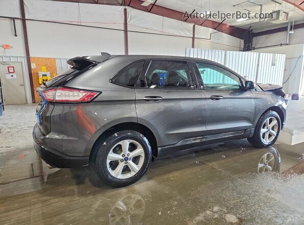 2FMPK3G97JBB55901 2018 FORD EDGE Серый Задняя правая четверть