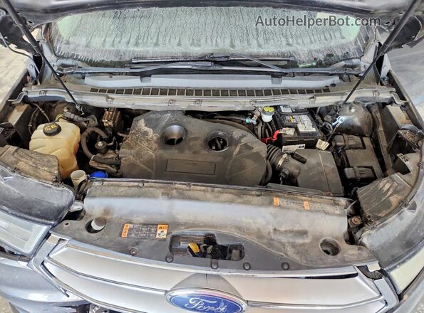 2FMPK3G97JBB55901 2018 FORD EDGE Серый Вид задней части салона