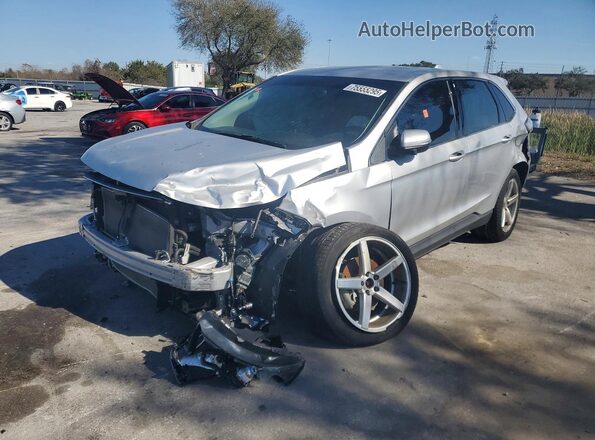 2FMPK3J81JBB28032 2018 FORD EDGE Silver Przód lewy