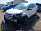 2017 Ford Edge Sel White vin: 2FMPK3J89HBC41382