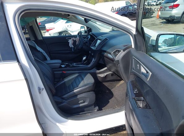 2FMPK3J89HBC41382 2017 FORD EDGE White Սալոնի դիմացի տեսք