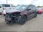 2021 Ford Edge St-line Burgundy vin: 2FMPK3J90MBA61484