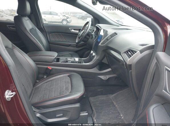 2FMPK3J90MBA61484 2021 FORD EDGE Burgundy Vista interior delantera