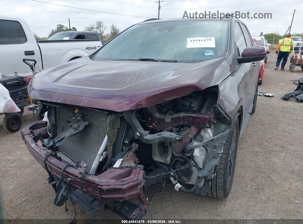 2FMPK3J90MBA61484 2021 FORD EDGE Burgundy Vista interior trasera