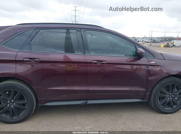 2FMPK3J90MBA61484 2021 FORD EDGE Burgundy Vista interior de 360 grados