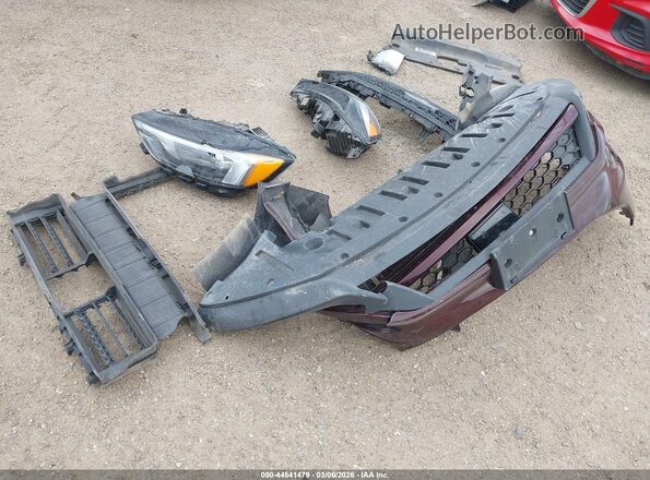 2FMPK3J90MBA61484 2021 FORD EDGE Burgundy Vista del cuadro de instrumentos