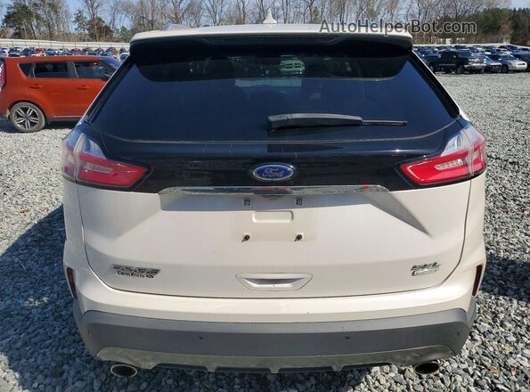 2FMPK3J91KBC15147 2019 FORD EDGE Белый Вид сзади
