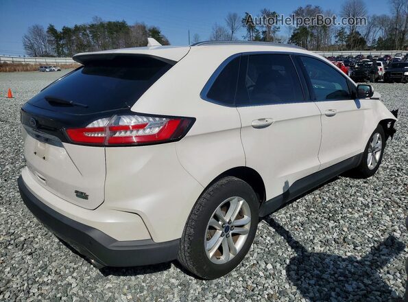 2FMPK3J91KBC15147 2019 FORD EDGE Белый Задняя правая четверть