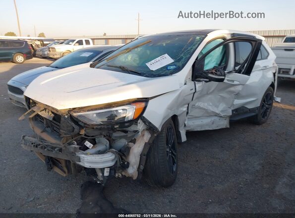 2FMPK3J91LBB18547 2020 FORD EDGE Белый Передняя левая четверть