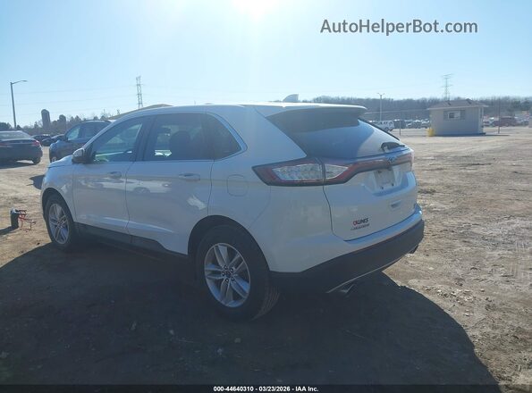 2FMPK3J93HBC10458 2017 FORD EDGE Белый Задняя левая четверть