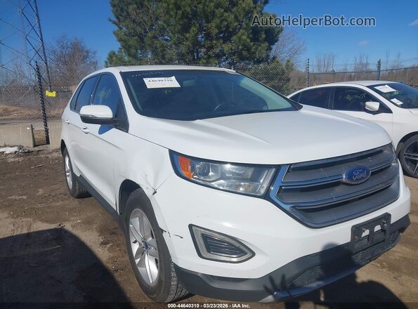 2FMPK3J93HBC10458 2017 FORD EDGE Белый Вид спереди