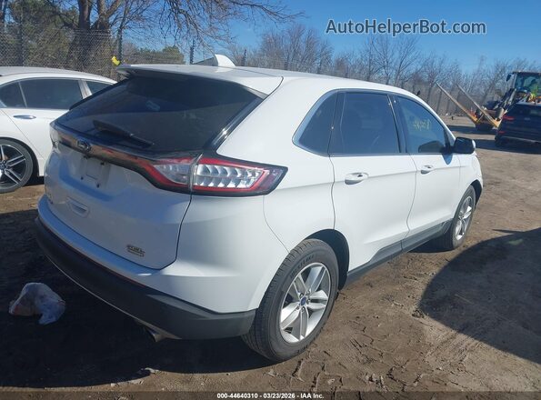 2FMPK3J93HBC10458 2017 FORD EDGE Белый Задняя правая четверть