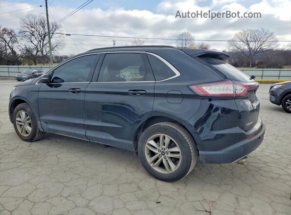 2FMPK3J93HBC16857 2017 FORD EDGE Черный Задняя левая четверть