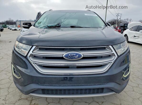 2FMPK3J93HBC16857 2017 FORD EDGE Черный Вид спереди