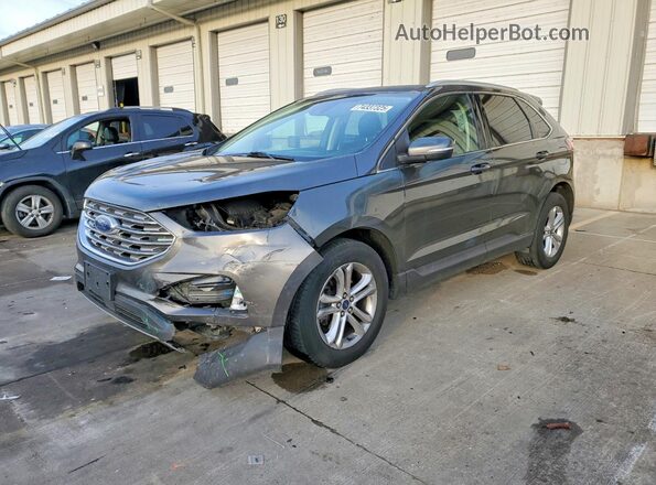 2FMPK3J93KBC59392 2019 FORD EDGE Gray Front left