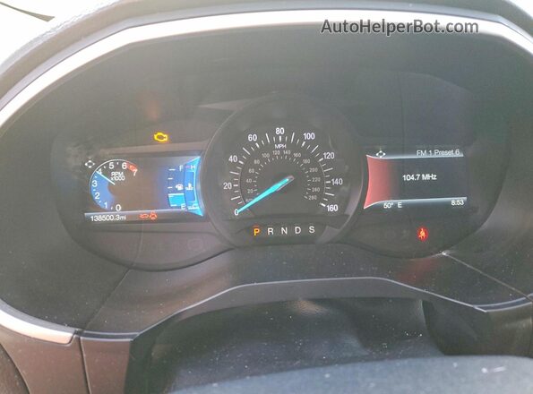 2FMPK3J93KBC59392 2019 FORD EDGE Gray Instrument cluster view