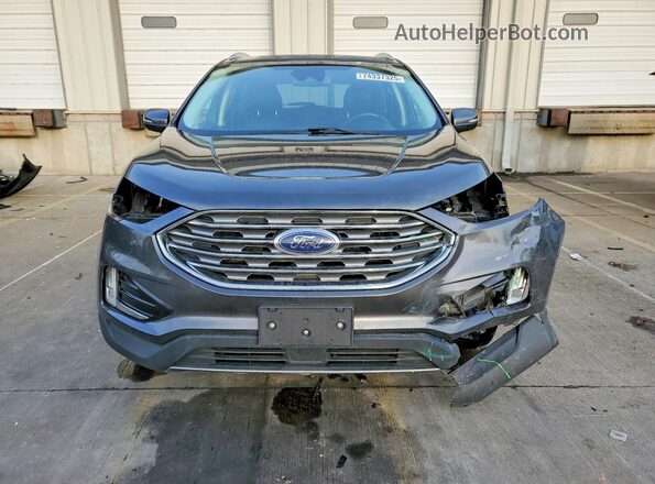 2FMPK3J93KBC59392 2019 FORD EDGE Gray Front view