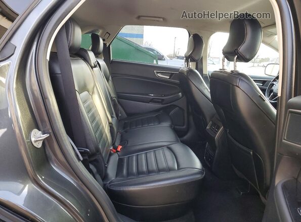 2FMPK3J93KBC59392 2019 FORD EDGE Gray Rear interior view