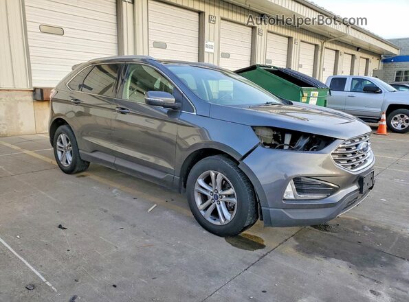 2FMPK3J93KBC59392 2019 FORD EDGE Gray Front right