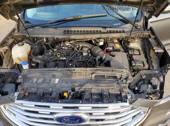 2FMPK3J93KBC59392 2019 FORD EDGE Gray Engine compartment view