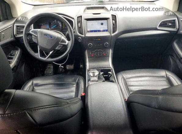 2FMPK3J93LBA70937 2020 FORD EDGE Серый Вид панели приборов