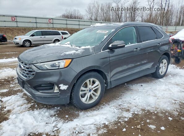 2FMPK3J93LBA70937 2020 FORD EDGE Серый Передняя левая четверть