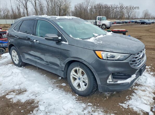 2FMPK3J93LBA70937 2020 FORD EDGE Серый Передняя правая четверть