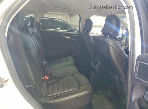 2FMPK3J94KBB80197 2019 FORD EDGE Белый Вид задних сидений
