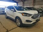2019 Ford Edge Sel Белый vin: 2FMPK3J94KBB80197