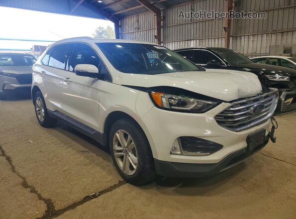 2FMPK3J94KBB80197 2019 FORD EDGE Белый Передняя правая четверть