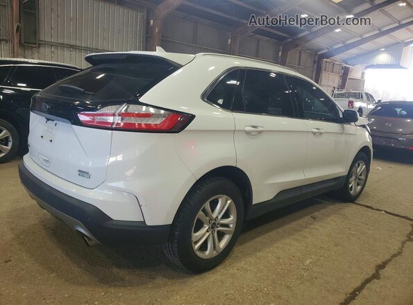 2FMPK3J94KBB80197 2019 FORD EDGE Белый Задняя правая четверть