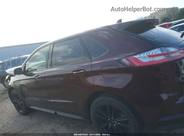 2FMPK3J94MBA63318 2021 FORD EDGE Maroon Widok wnętrza 360 stopni