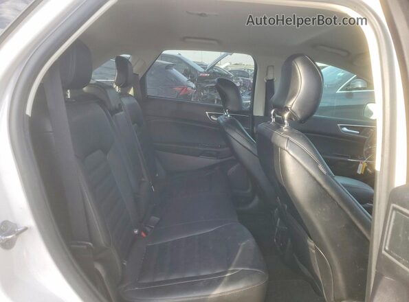 2FMPK3J95KBC35532 2019 FORD EDGE Белый Вид задней части салона