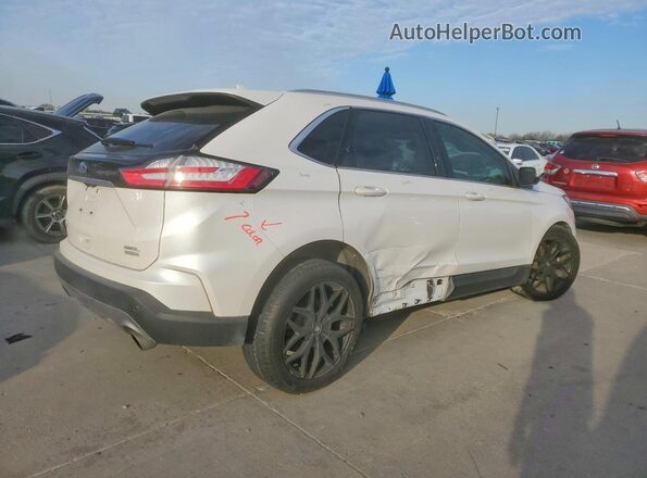 2FMPK3J95KBC35532 2019 FORD EDGE Белый Задняя правая четверть