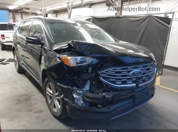 2FMPK3J95LBA44176 2020 FORD EDGE Черный Передняя правая четверть